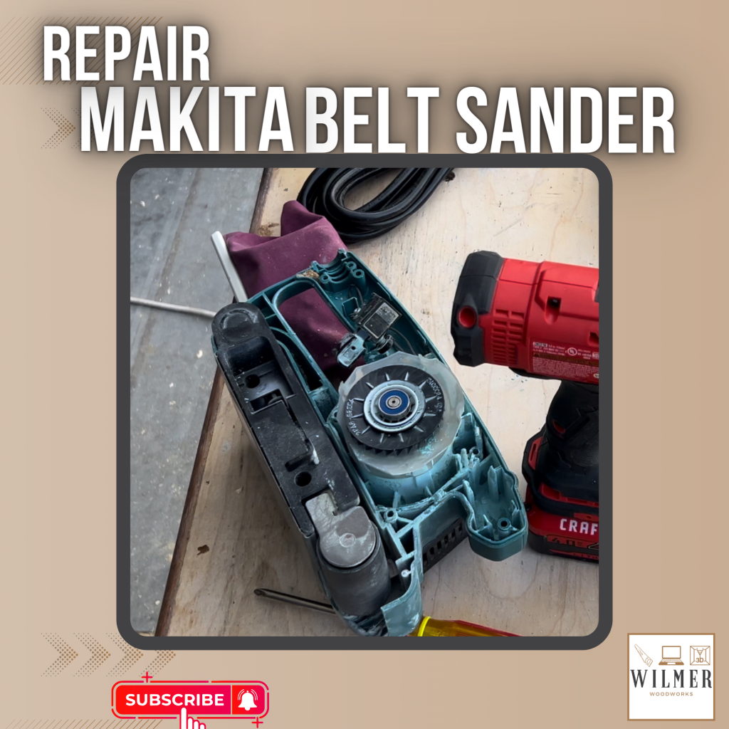 Repair Makita Belt Sander 9910