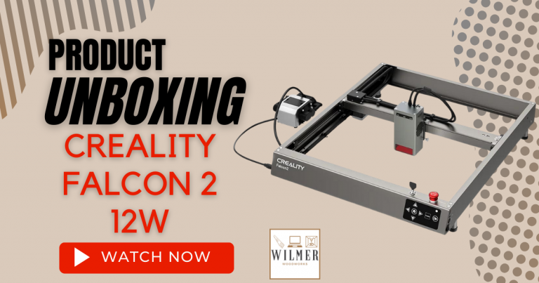 Creality Falcon 2 Unboxing, Setting Up, and Trying Out 5 Unboxing, Setting Up, and Trying Out the Creality Falcon 2 12w Laser Engraver & Cutter
