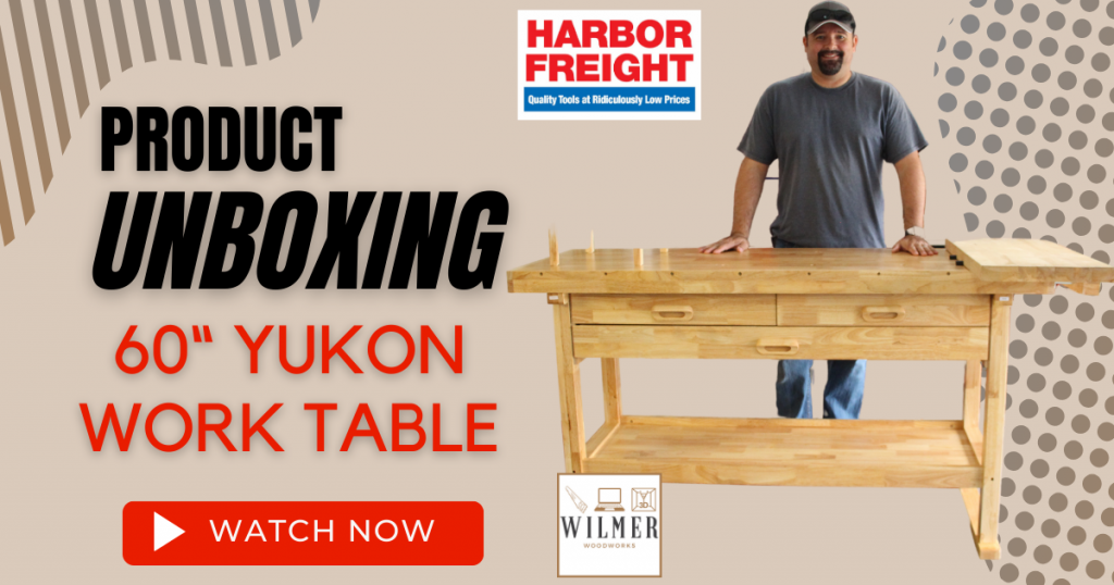 Harbor Freight 60in Yukon Workbench Unboxing & Assembly