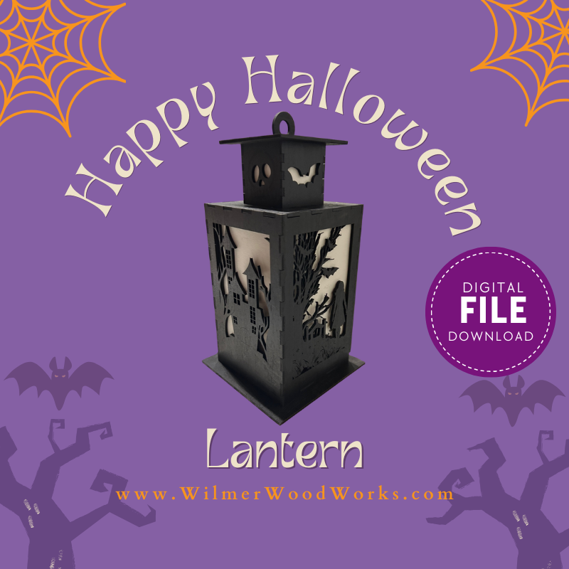 Laser Cut Halloween Lantern SVG File – Glowforge, xTool, LightBurn Ready 1 Laser Cut Halloween Lantern SVG File – Glowforge, xTool, LightBurn Ready