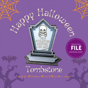 Fitness Ghosted: Leg Day Skeleton Tombstone